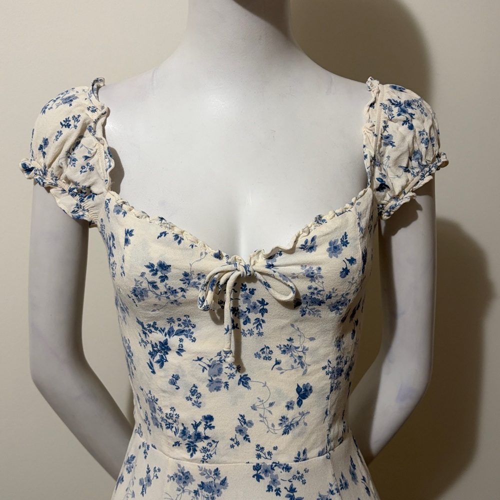 Reformation Pacey Cottagecore Dress in Lula Print Bohemian Size 2 - Picture 7 of 16